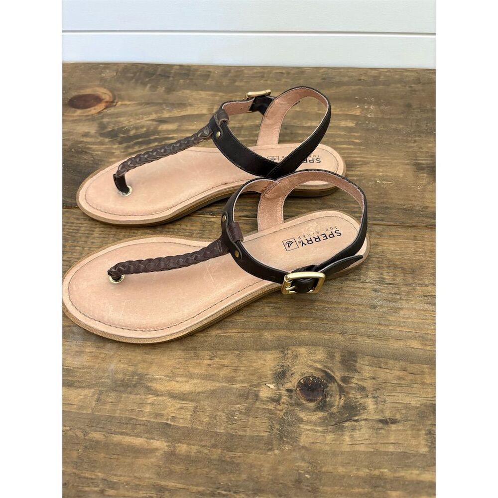 Sperry‎ Women's Virginia Thong Sandals Brown Size 7M Casual - Picture 5 of 6